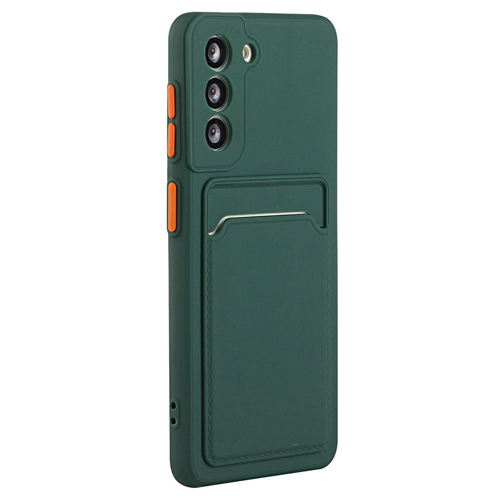 For Samsung Galaxy S23 Anti-drop Phone Case Soft TPU Protective Cover with Card Holder For Samsung Galaxy S23 Anti-drop Phone Case Soft TPU Protective Cover with Card Holder